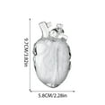 thumbnail image 2 of Liquid Silicone Heart Design Earphone Case For Airpods Pro/3/4 Earbuds Holder Sleeve AntiDrop Transparent Cover, 2 of 10