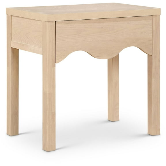 Meridian Furniture Fiora Natural Oak Veneer Night Stand