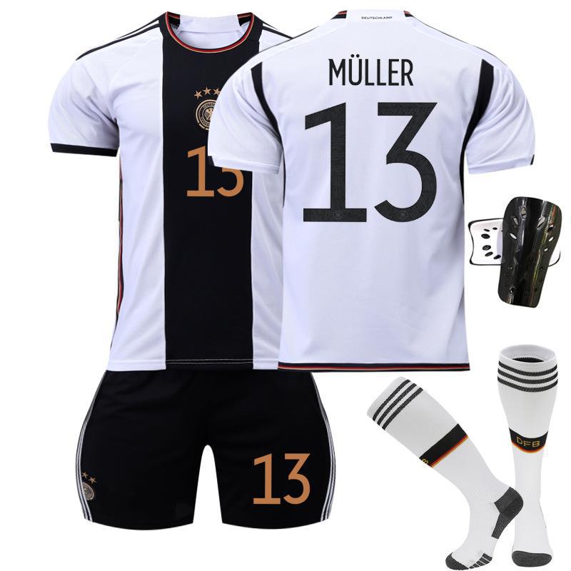 2223 Germany home No. 13 Muller World Cup jersey 19 Sane 7 Haverts