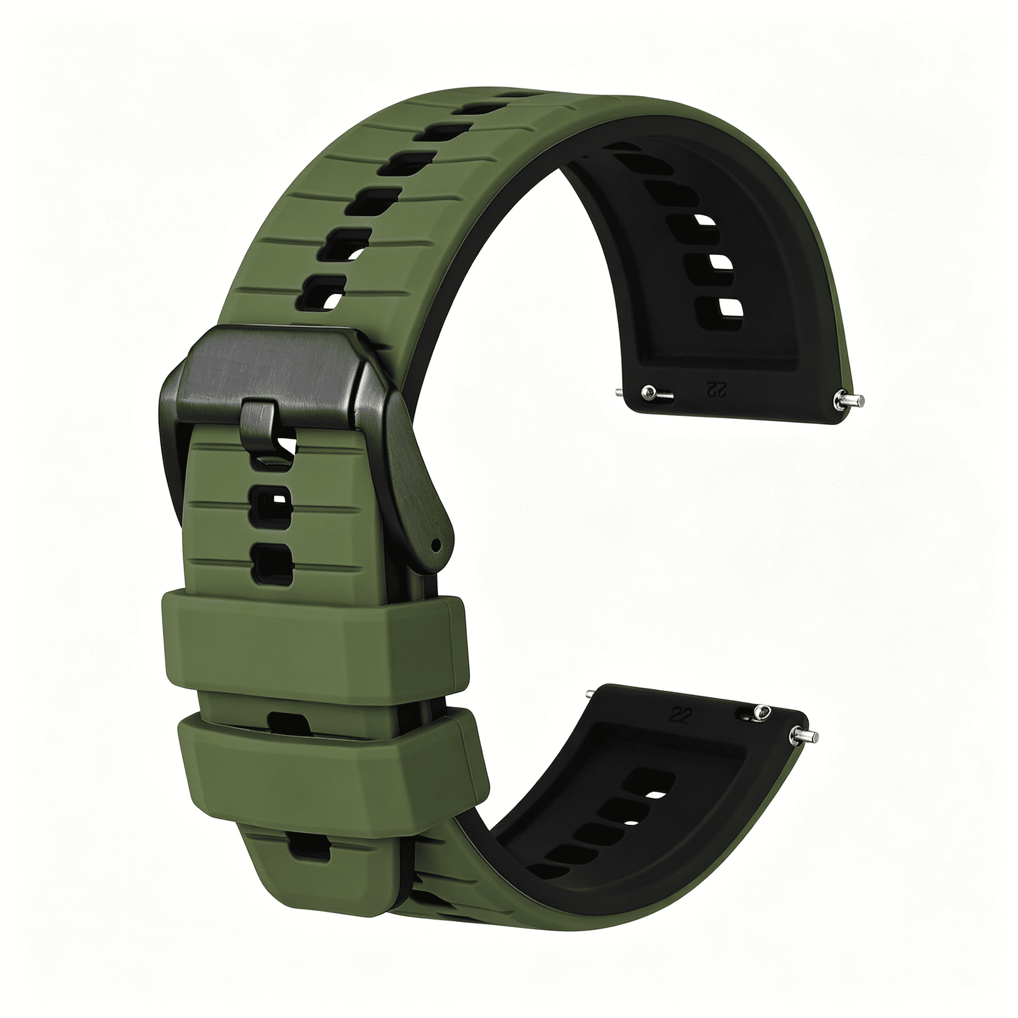 SELIVO Silicone Watch Bands,18mm 20mm 22mm Quick Release Rubber Watch Strap for Men Women,Multipe Colors for Choose Quick Release 22mm watch band