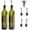 Dark Green, variant on 17oz Glass Olive Oil Dispenser Drizzle Bottle Containers with Stopper for Kitchen