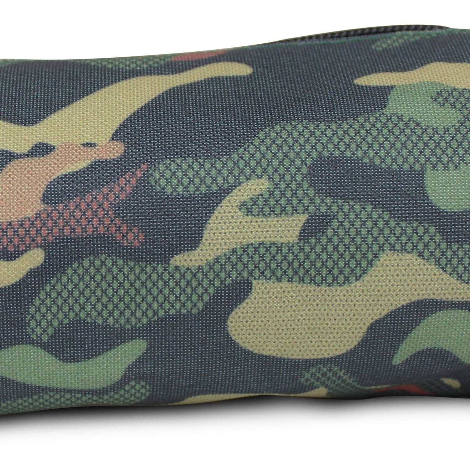 Pen + Gear Étui à crayons en forme de tonneau, motif camouflage, vert