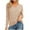 Khaki, variant on hotojiny Sweaters for Women 2024 Long Sleeve V Neck Fashion Pullover Sweaters Fall Winter Casual Lightweight Tunic Tops