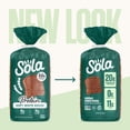 thumbnail image 4 of Sola High Protein Bread, 20g Complete Protein, Non-GMO, 20oz Loaf, 4 of 15