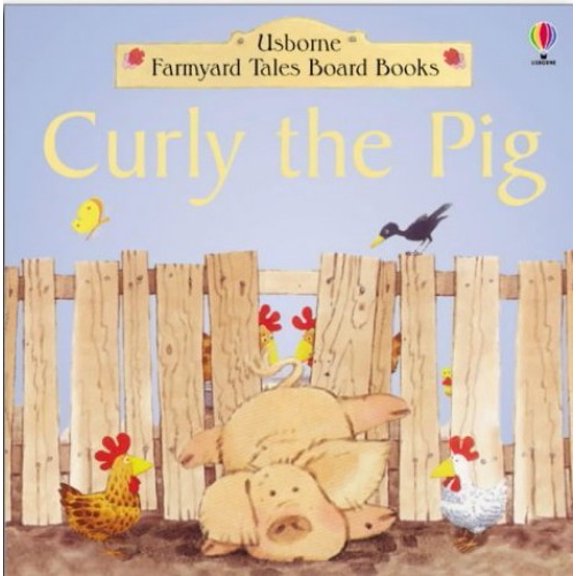 Pre-Owned Curly the Pig (Farmyard Tales Board Books) Paperback