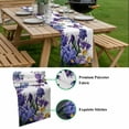 thumbnail image 5 of Spring Floral Table Runner - 72 Inch Long, Kitchen Dining Table Runner Dresser Scarves, Purple Tulips Hydrangeas Butterflies Flowers Farmhouse Decor for Coffee Tables Wedding Party Banquet, 5 of 8