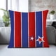 thumbnail image 4 of Xihbxyly Funda de Cojín Del Día de La Independencia: Diseño de Bandera Estadounidense Patriótica, Rojo, Blanco y Azul, Mezcla de Algodón y Lino, 45 X 45 Cm, Cojín Decorativo para Sofá, Cama y Camping, 4 of 7
