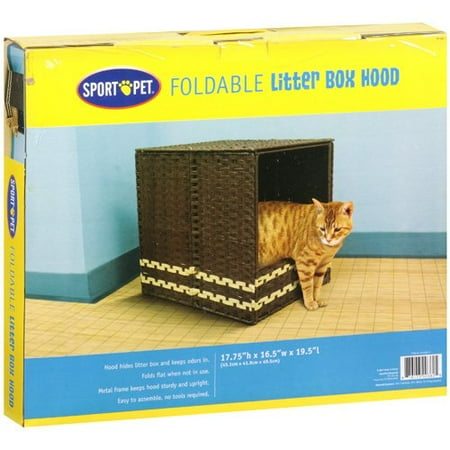 Sportpet Foldable Wicker Litter Box