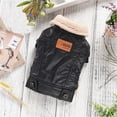 thumbnail image 5 of Pet Large Dog Clothes Winter Warm PU Coat For Large Dog Golden Retriever Labrador Coat Jacket Outfit RED/BLACK Pets Clothing 7XL ShopWise Round, 5 of 5