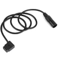 thumbnail image 3 of Camera Cable, Small Camera Power Cable Length 100cm High Strength Portable  For D-TAP Female To XLR 4pin Male, 3 of 8