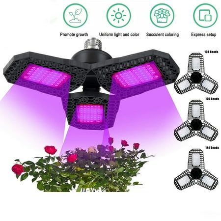 

Plant Growth Light Plant Lamp Full Spectrum Light Foldable E27 Plant Growing Light
