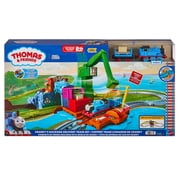 Thomas & Friends Cranky’s Dockside Delivery Train Set from Fisher-Price with Motorized Thomas Engine