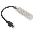 thumbnail image 4 of Cable De 5-15P A 5-15R, Cable De Extensión De Salida Impermeable De 3 Enchufes Para Computadora Para Electrodomésticos, 4 of 8