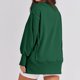 thumbnail image 5 of Sudadera Casual Mujer Ajuste Suelto Cuello Redondo Traje Urbano Básico Ygjytge Verde oscuro T L para Mujer, 5 of 6