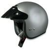 AFX FX-75 Youth Helmet Solid Silver Lg 0105-0007
