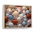 thumbnail image 2 of Designart "Beach Photo Seashell Euphony III" Nautical & Beach Floater Framed Canvas Print, 2 of 7