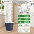 thumbnail image 5 of Hydroponic Growing Tower with 10L Tank, 6 Layers 30 Plants Indoor Hydroponics Growing System, Soilless Cultivation Herbs Fruits Vegetables Vertical Planter Garden Kit, 5 of 9