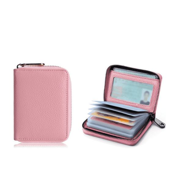 ELORIAH Card Holder Wallet Anti-Theft Card Wallet Anti-Cut Card Case,Black