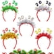 thumbnail image 1 of Diadema de celebración de Nochevieja, elegante diadema dorada con opciones de colores vibrantes y tamaño ajustable flexible, purpurina dorada brillante, ajuste cómodo y seguro, diseño icónico de 2025, 1 of 5