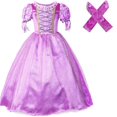 thumbnail image 2 of Girls Princess Dress Sofia Costume Deluxe Halloween Party Fancy Dress Up, 2 of 5