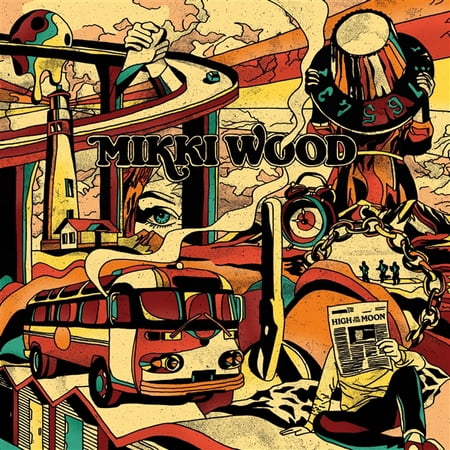 High On The Moon Mikki Wood (Vinyl Record)