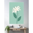 thumbnail image 2 of Pastel Green Floral Poster - Minimalist & Stylish | Redbubble Poster Wall Art, Modern Wall Decor For Living Room Bedroom, 12x18 UNFRAMED, 2 of 3
