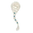 thumbnail image 2 of Disney-Peluca de princesa bella para niñas, accesorios de Cosplay de Halloween, Jasmine, pelo blanco nieve, Tiara para Fiesta infantil, 2-12 años, 2 of 4