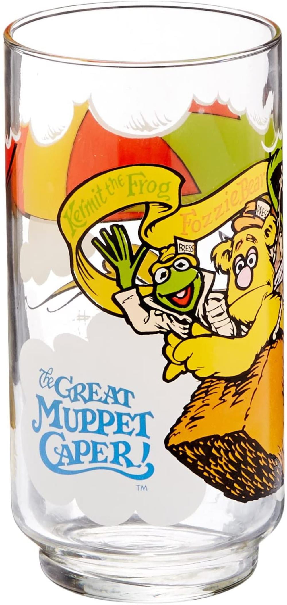 Hot Air Balloon The Muppets Henson Associates Inc. 1981 McDonald's Collectible Glass The Great Muppet Caper