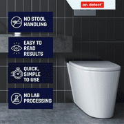 EZ Detect Colon Disease Test, FDA Cleared, at Home Colorectal Test Kit