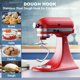 thumbnail image 2 of Gancho para amasar Cofun de acero inoxidable para KitchenAid de 4,5 a 5 cuartos de galón, 2 of 6