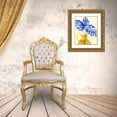 thumbnail image 3 of Wang, Melissa 12x14 Gold Ornate Wood Framed with Double Matting Museum Art Print Titled - Florero Amarillo III, 3 of 4