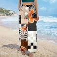 thumbnail image 4 of TMOYZQ Palazzo Pants for Women 2025, Elastic High Waisted Boho Casual Loose Wide Leg Pants Plus Size Print Baggy Lounge Trouser Pants on Clearance, 4 of 6