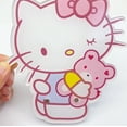 thumbnail image 3 of Organizador de azulejos de pestañas grandes, acrílico, mariposa, oso, corazón, nube, gatito, gato, cristal transparente, tablero magnético, soporte de azulejos para pestañas, 3 of 4