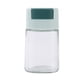 thumbnail image 1 of Tarro de vidrio para especias y sal, recipiente hermético para condimentos, dispensador de especias. Verde, 1 of 2