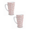 thumbnail image 1 of Duo de tazas de cerámica 502 ml diseño cute de gatitos blancos, 1 of 7
