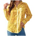 thumbnail image 1 of Pompotops Cardigan Mode Uni à Manches Longues en Mousseline pour Femmes Liquidation, 1 of 5