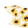 thumbnail image 5 of Girls 3Pcs Summer Outfit  Off Shoulder Tops + Ripped Jeans + Headband MHXX, 5 of 5
