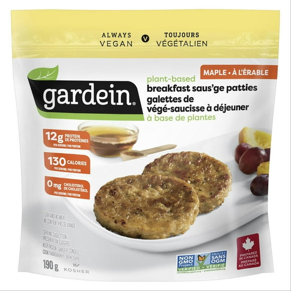 Gardein® Maple Breakfast Patties, 190 g