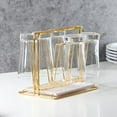 thumbnail image 3 of Abbracc Stylish Mug Drying Rack Stand Metal 6 Cup Hooks Drainer Holder Tree Mugs Glasses, 3 of 8