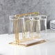 thumbnail image 3 of Estante de taza de cocina Perfecl de hierro dorado 20x14x17cm, 3 of 8