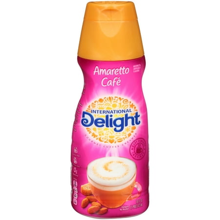 International Delight Amaretto Café Gourmet Coffee Creamer 16 fl. oz. Bottle