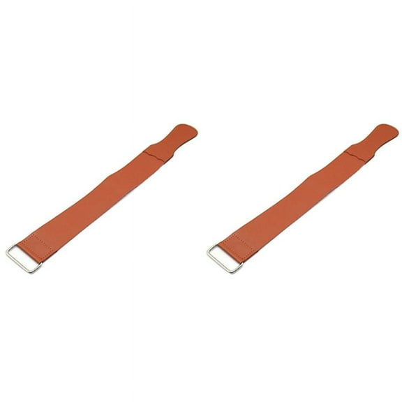 2X Strop, Double Leather Straight Strop, Folding Knife Shave Sharpener, Sharpening Belt