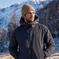 thumbnail image 5 of Voska Unisex Thick Fleece Lined Outdoor Cycling Beanie Hat Warm Acrylic Stretch Skull Cap Winter Fall Casual Gift for Women Men Khaki One Size, 5 of 5