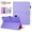 Purple, variant on Dteck Universal 6.5-7.5 inch Tablet Case, Multi-Angle Stand Flip Wallet Case with Cards Slots/Pen Holder Magnetic Buckle Cover for Samsung Tab E lite/Tab A E/ RCA 7"/ Lenovo Tab E7/ Google Nexus 7"