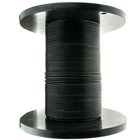 Multimode Fiber Channel Cable ACCL 1000ft 2 Fiber Indoor/Outdoor Fiber Optic Cable, Multimode, 50/125, OM3, 10 Gbit, Riser Rated, Spool, Black, 1pk ()