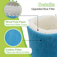 thumbnail image 3 of For -Humidifier Filters for HAC 504 and for -Filter Compatible for HEV355C,-710 Series, 3 of 5