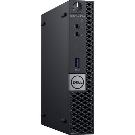 Restored Dell OptiPlex 7060 Micro Mini i5-8500T 256GB SSD 8GB RAM Windows 10 PC Desktop (Refurbished)