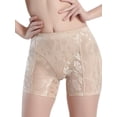 thumbnail image 3 of Ame Women Butt Lifter Padded Panties Enhancer Control Panties Sexy Lace Boyshorts, M-3XL, 3 of 7