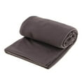 thumbnail image 4 of Polyester Solid Fleece Fabric Warm Winter Fleece Solid Colours - Gray, 4 of 8