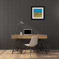 thumbnail image 3 of Francis, Sandra 20x20 Black Ornate Wood Framed with Double Matting Museum Art Print Titled - Coastal Colour Strip I, 3 of 4